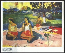 Paul Gauguin, plakat 110 x 90 cm.