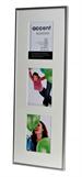 Aluminium skifteramme mat s�lv 20x60 cm