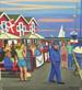 Maleri akryl p� l�rred 54x62