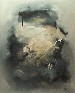 Original maleri af Ulf R�ll Larsen