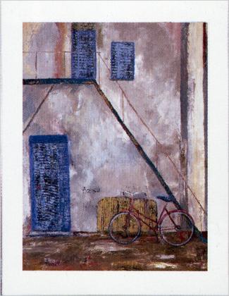 Ruth Rose, "Ware House", plakat 70x100 cm.