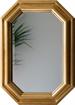Mathias spejl guld m/facet - 56x76