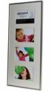 Aluminium skifteramme mat s�lv 25x60 cm