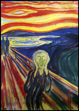 Edvard Munch, plakat 50 x 70 cm.