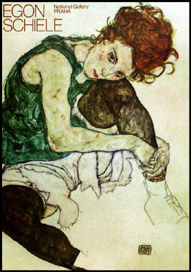 Egon Schiele, plakat 61 x 85 cm.