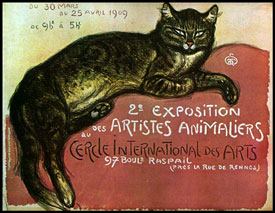 Artistes Animaliers, plakat 76 x 62 cm.