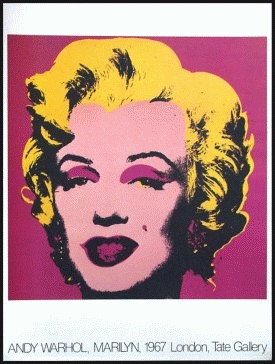 Andy Warhol, plakat 60 x 80 cm.
