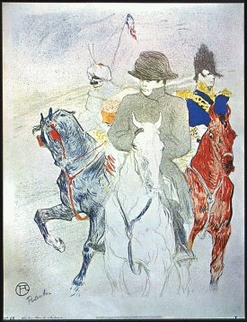 Toulouse-Lautrec "Napoleon" plakat 60 x 79 cm.