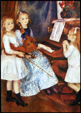 Pierre-Auguste Renoir, plakat 50 x 70cm.