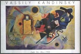 Wassily Kandinsky, plakat 120 x 80 cm.