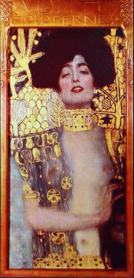 Gustav Klimt, plakat 41 x 86 cm.