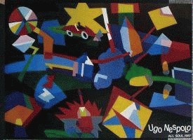 Ugo Nespolo, plakat 125 x 90 cm.