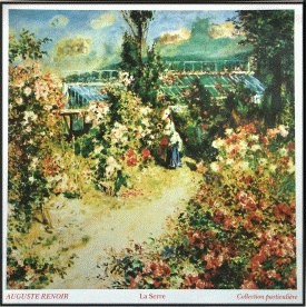 Pierre-Auguste Renoir, plakat 90 x 90 cm.