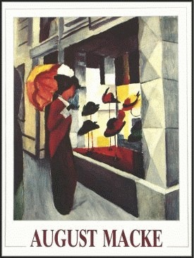 August Macke, plakat 60 x 80 cm.