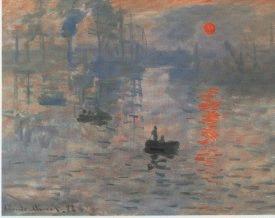 Claude Monet, plakat 26 x 20 cm.