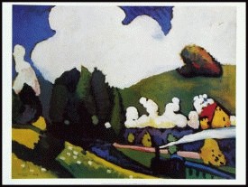 Wassily Kandinsky, plakat 80 x 60 cm.