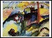 Wassily Kandinsky, plakat 80 x 60 cm.