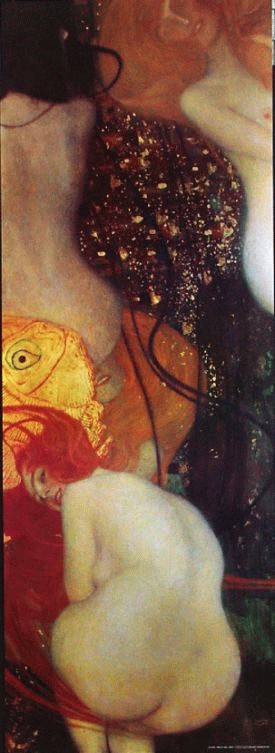 Gustav Klimt, plakat 43 x 120 cm.