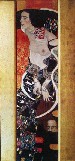 Gustav Klimt, plakat 56 x 121cm.