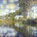 Claude Monet, plakat 95 x 95 cm.