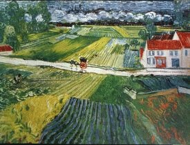 Vincent Van Gogh, plakat 120 x 90 cm.