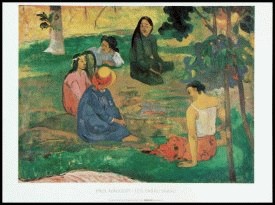 Paul Gauguin, plakat 80 x 60 cm.