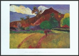 Paul Gauguin, plakat 70 x 50 cm.