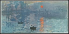 Claude Monet, plakat 100 x 50 cm.