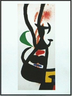 Joan Miro, plakat 60 x 80 cm.