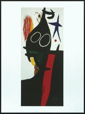 Joan Miro, plakat 60 x 80 cm.