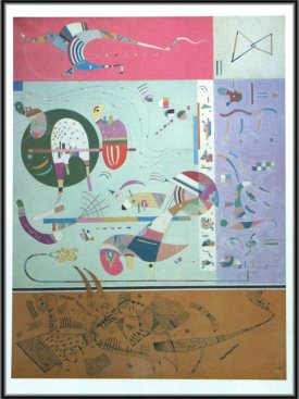 Wassily Kandinsky, plakat 80 x 60 cm.