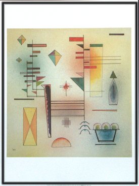 Wassily Kandinsky, plakat 60 x 80 cm.