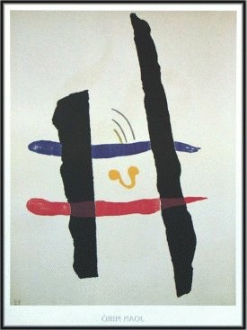 Joan Miro, plakat 60 x 80 cm.