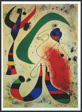 Joan Miro, plakat 60 x 80 cm.