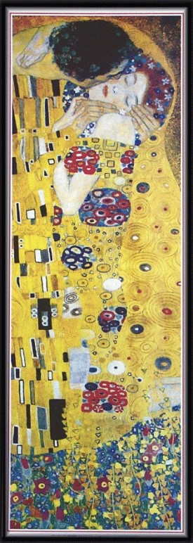 Gustav Klimt, plakat 35 x 100 cm.