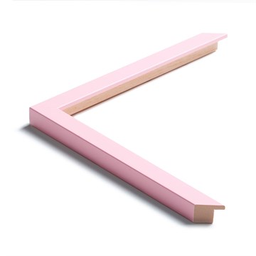 Indramning ramme 551011pp Baby Rosa m/ passepartout