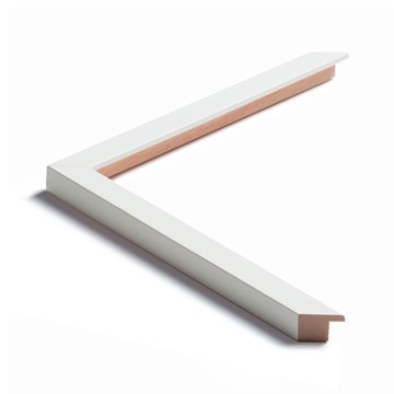 Indramning ramme 551012pp Creme Hvid m/ passepartout