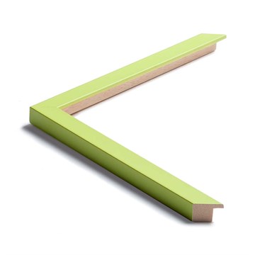 Indramning ramme 551019pp Lime Grøn m/ passepartout