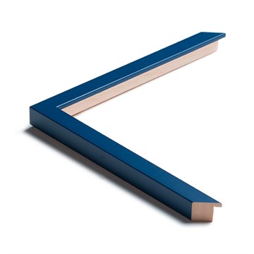 Indramning ramme 551010pp Cobolt m/ passepartout