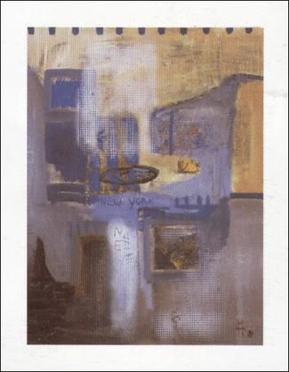 Helle Mortensen, "New York", plakat 50x70 cm.