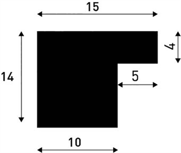 Scandic Hvid Fyr 60x80