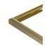 Indramning ramme 975-28 blank børstet guld aluminium